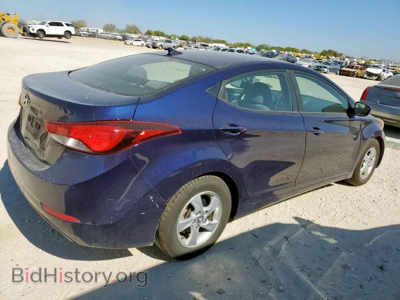 2014 HYUNDAI ELANTRA - VIN: 5NPDH4AE3EH460095 - Фото 3