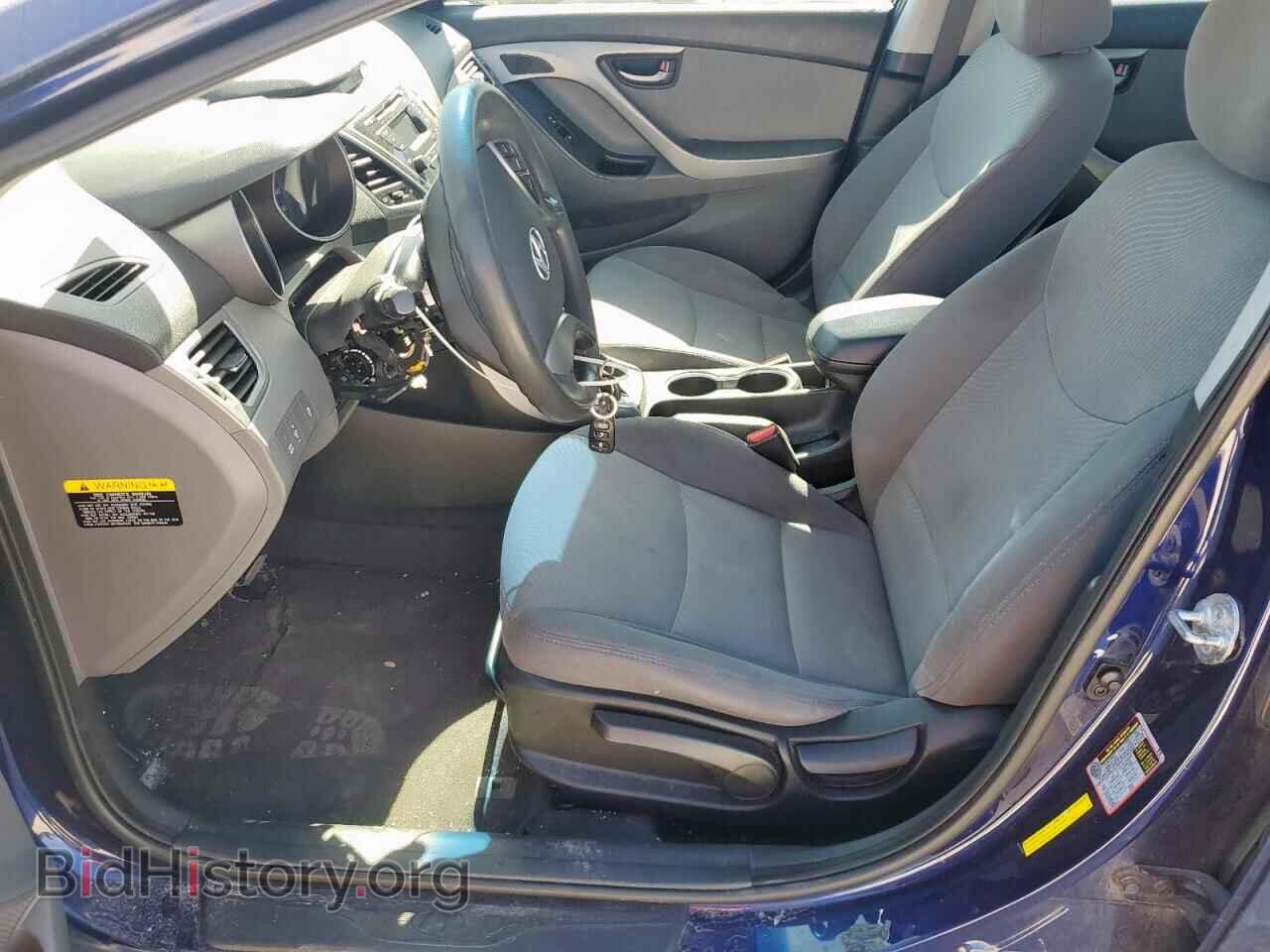 2014 HYUNDAI ELANTRA - VIN: 5NPDH4AE3EH460095 - Фото 7