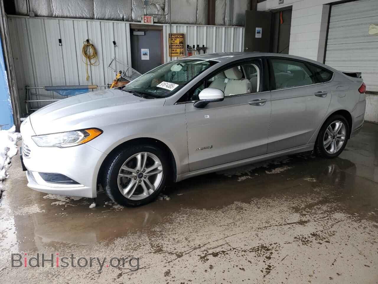 Photo 3FA6P0LU5JR220116 - FORD FUSION 2018