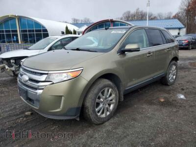 2013 Ford EDGE Limited, green — VIN 2FMDK4KC1DBC15025, Copart