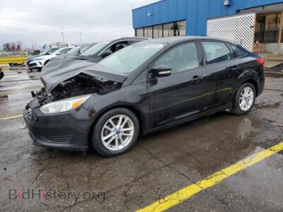 2016 Ford FOCUS SE, черный — VIN 1FADP3F22GL244321, Copart