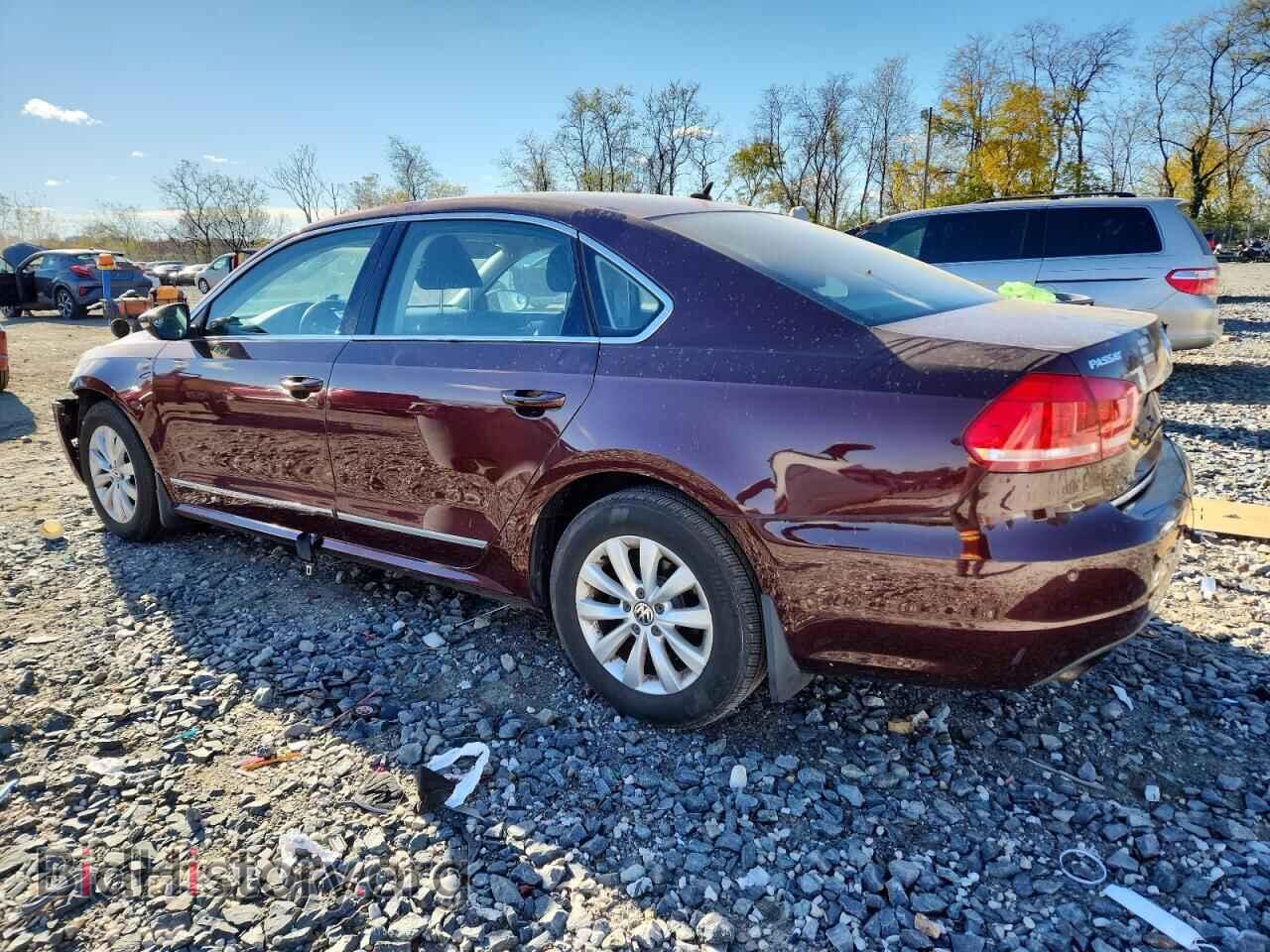 2012 VOLKSWAGEN PASSAT - VIN: 1VWAP7A30CC087691 - Фото 2