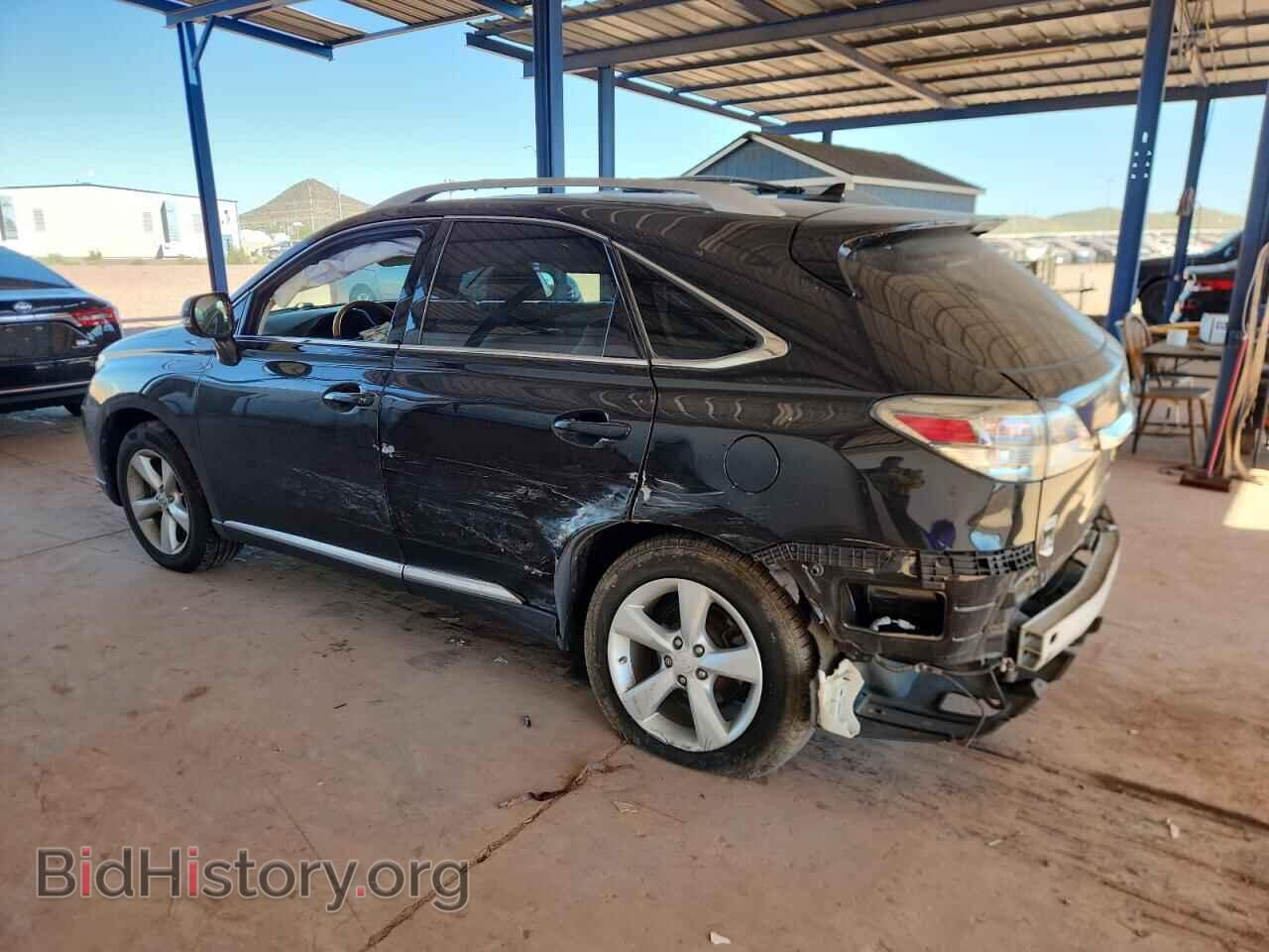 2012 LEXUS RX350 - VIN: 2T2BK1BA4CC134482 - Фото 2