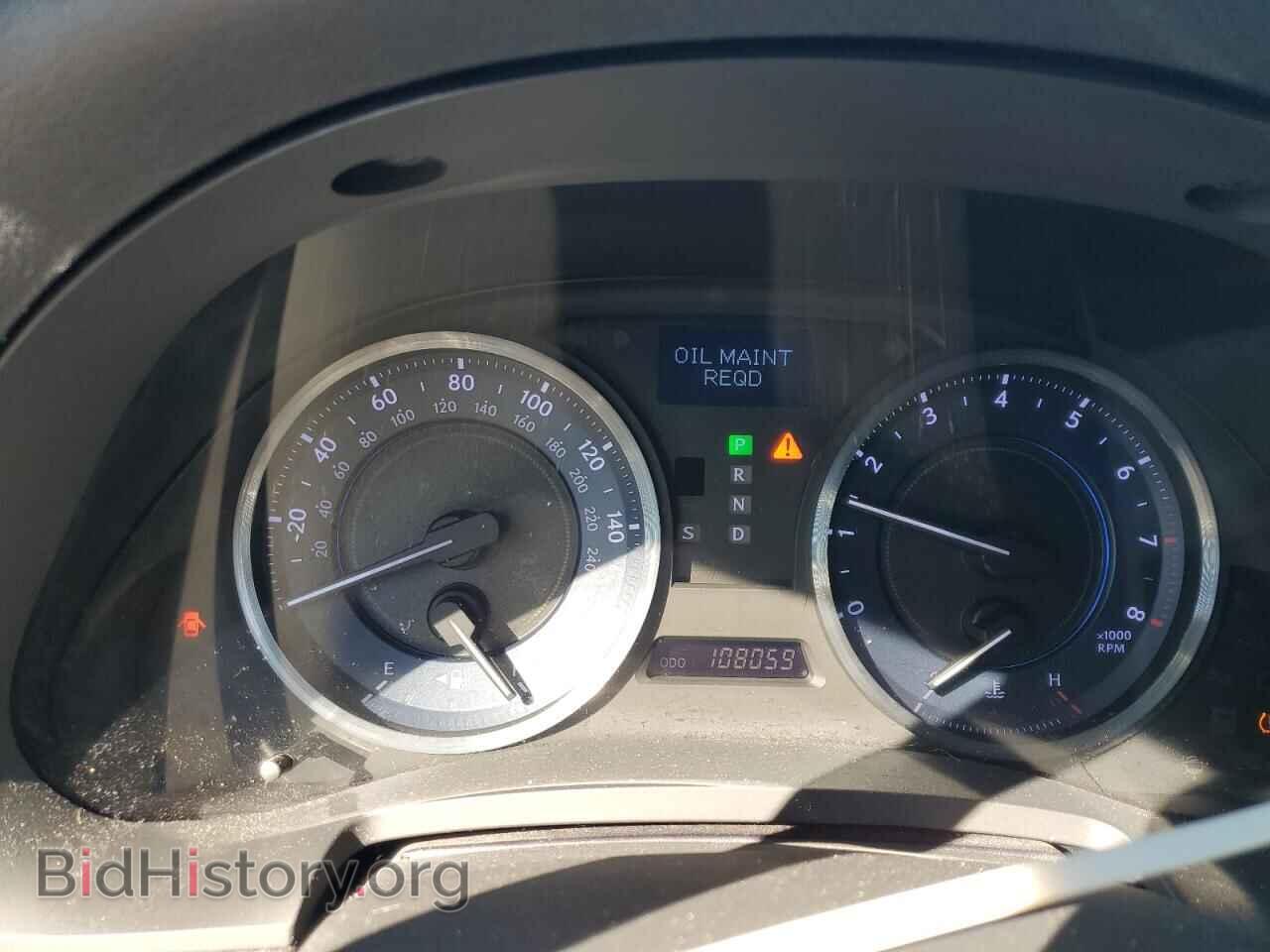 2012 LEXUS IS - VIN: JTHBF5C20C5166476 - Photo 9