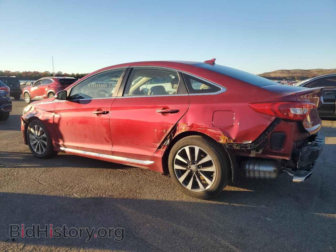 2015 HYUNDAI SONATA - VIN: 5NPE34AF5FH257397 - Фото 2