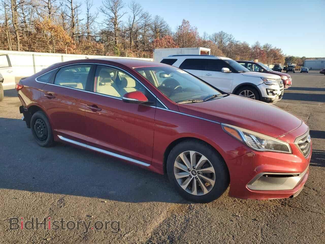 2015 HYUNDAI SONATA - VIN: 5NPE34AF5FH257397 - Фото 4