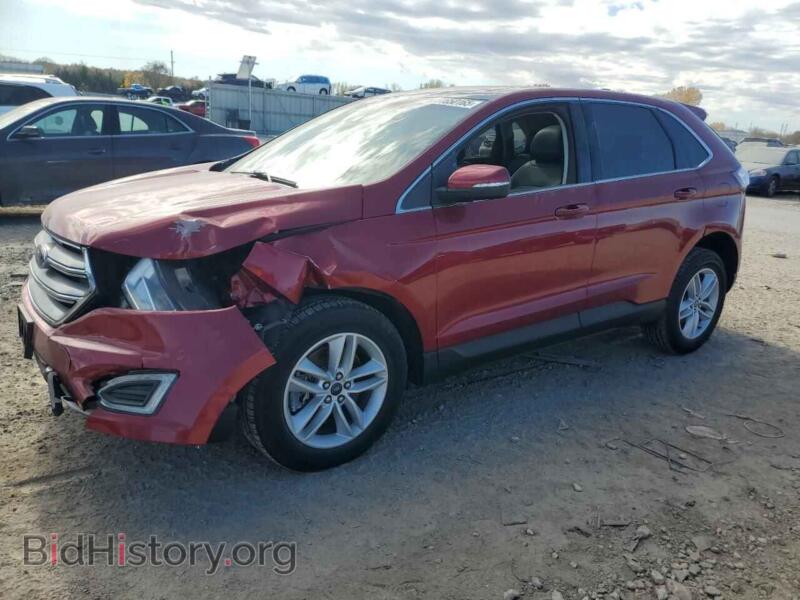 2018 Ford EDGE SEL (VIN 2FMPK4J90JBC29772) — photo 1 of 13, Copart, damage: front end