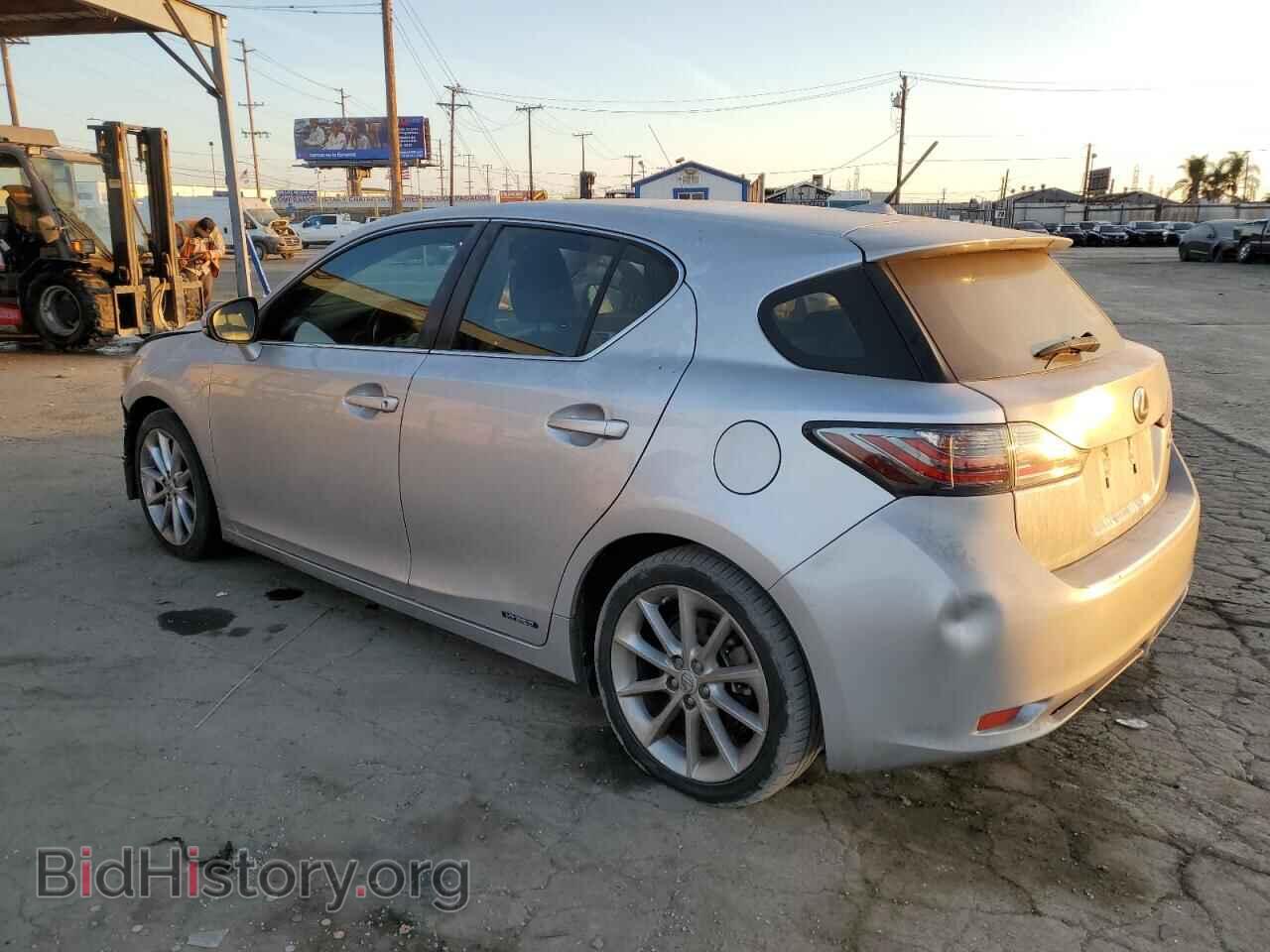 2012 LEXUS CT 200 - VIN: JTHKD5BH3C2107452 - Фото 2