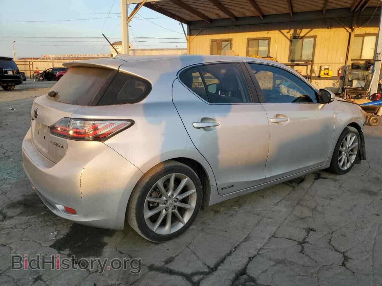 2012 LEXUS CT 200 - VIN: JTHKD5BH3C2107452 - Фото 3