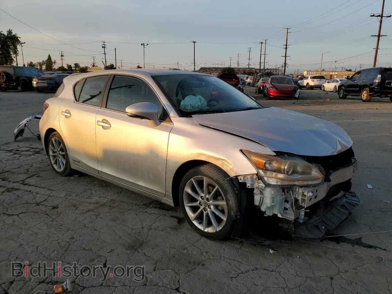 2012 LEXUS CT 200 - VIN: JTHKD5BH3C2107452 - Фото 4