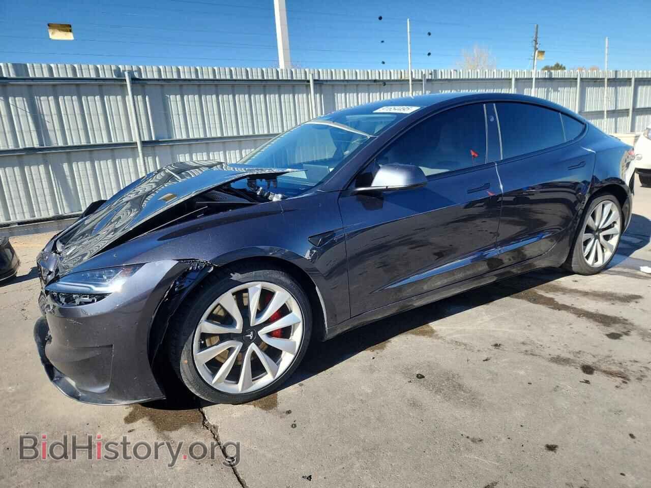 Photo 5YJ3E1ET7RF856403 - TESLA MODEL 3 2024