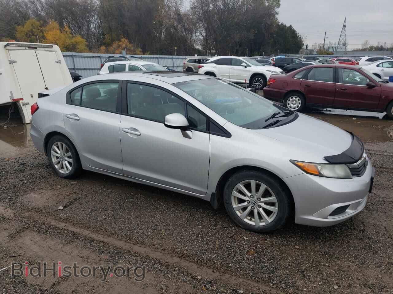 2012 HONDA CIVIC - VIN: 2HGFB2F51CH040981 - Фото 4