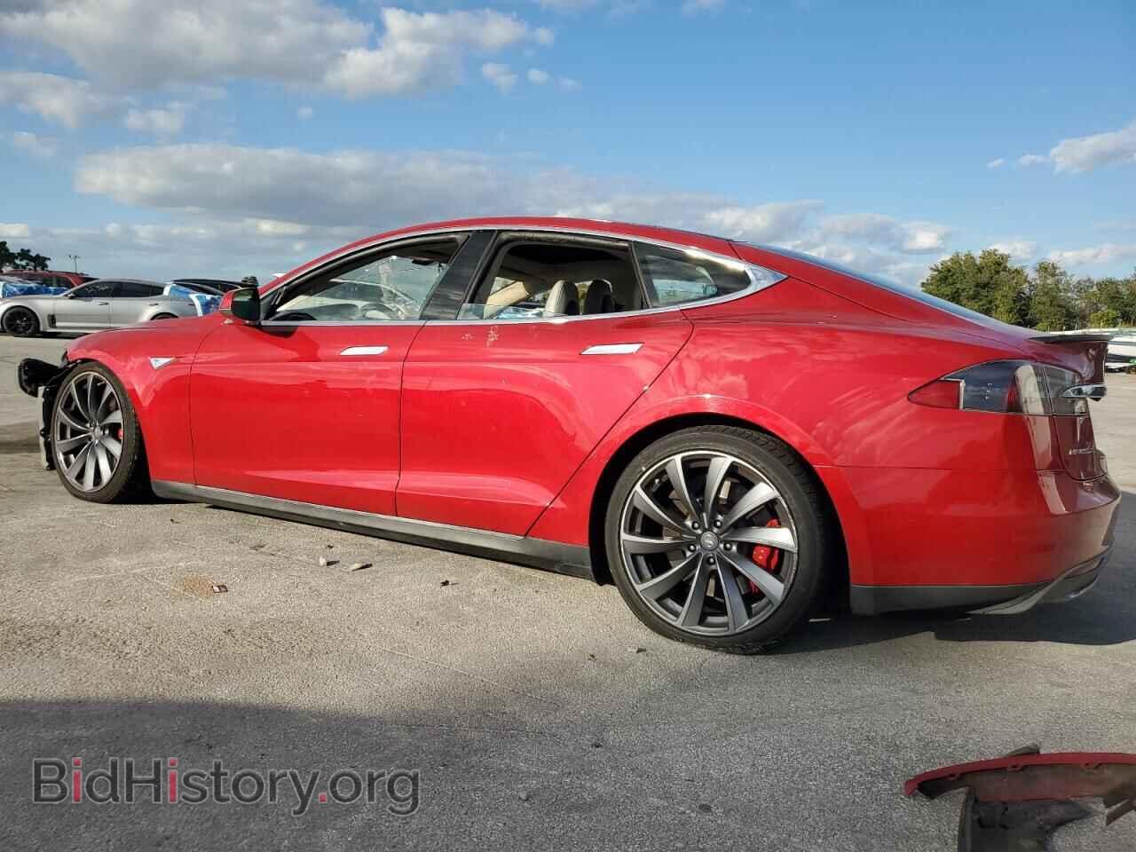 2014 TESLA MODEL S - VIN: 5YJSA1H12EFP38688 - Photo 2