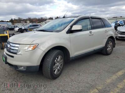 2007 Ford EDGE SEL Plus, beige — VIN 2FMDK49C37BB71717, Copart