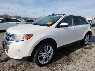 2012 Ford EDGE Limited, white — VIN 2FMDK4KCXCBA53295, Copart