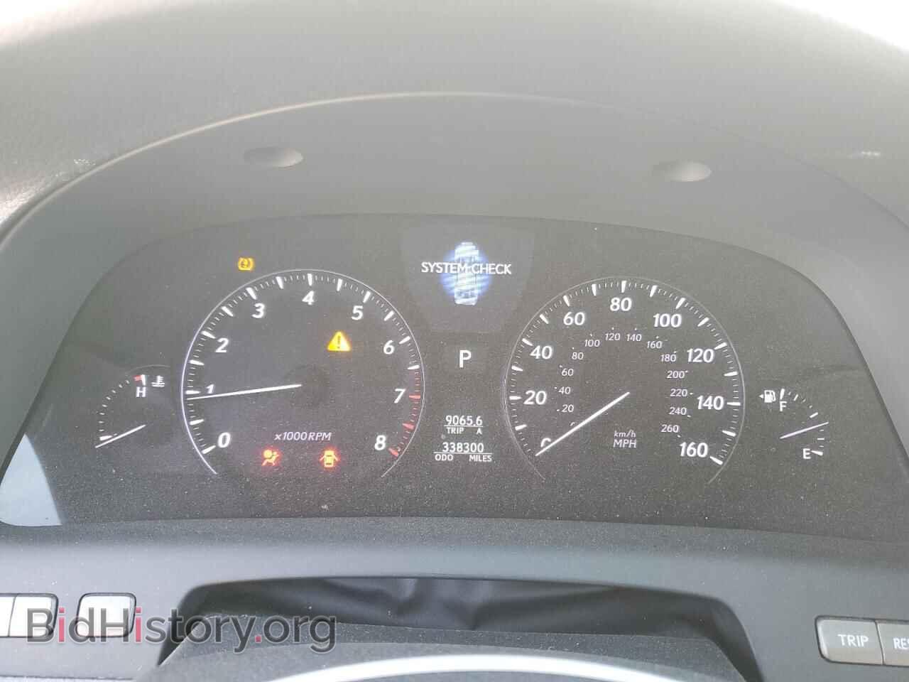 2008 LEXUS LS460 - VIN: JTHBL46F485053882 - Фото 9
