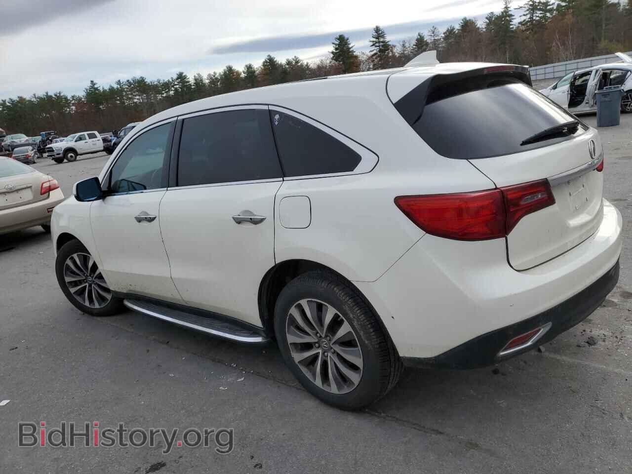 2016 ACURA MDX - VIN: 5FRYD4H48GB029164 - Фото 2