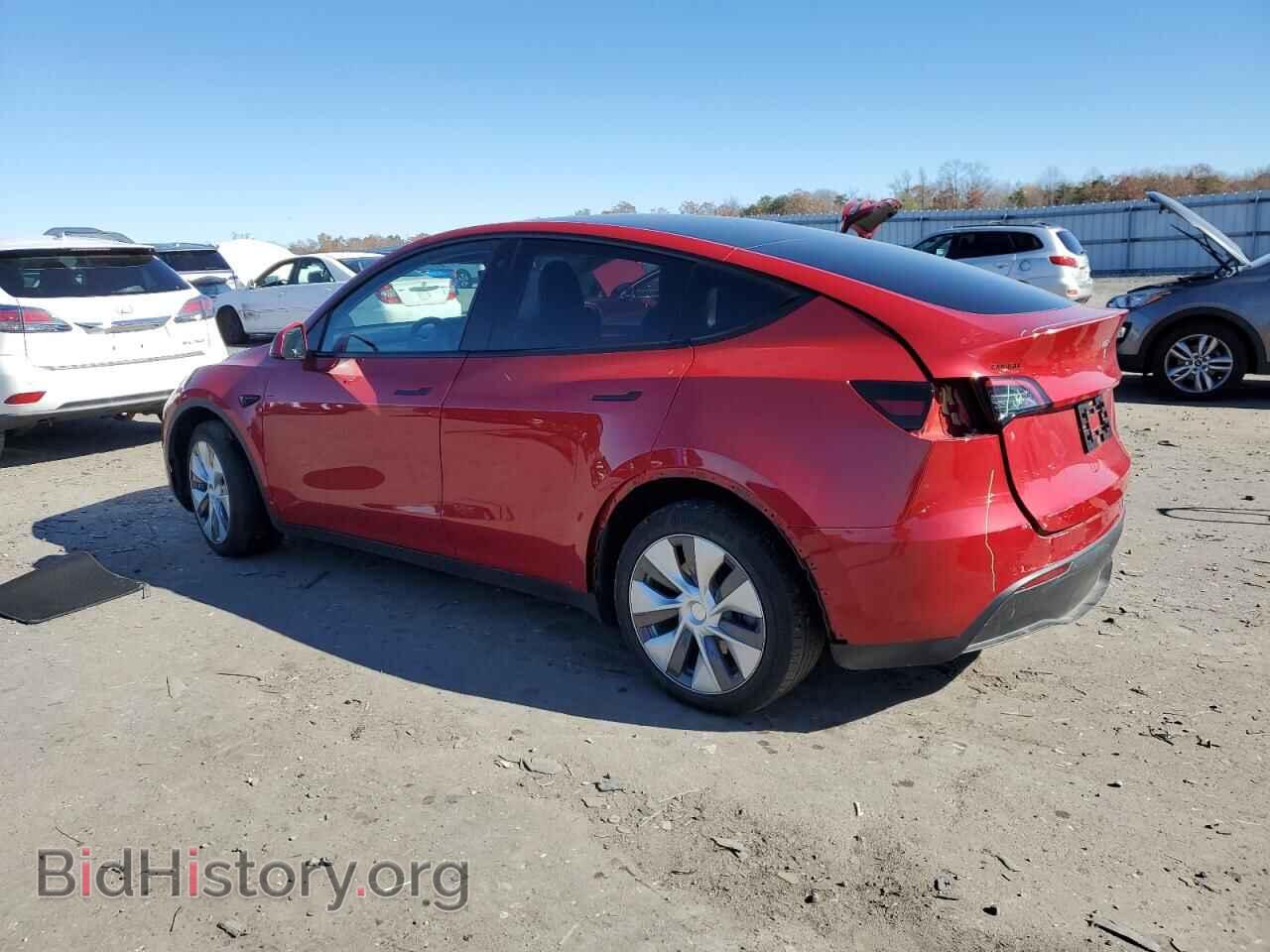 2022 TESLA MODEL Y - VIN: 7SAYGDEE0NA012619 - Фото 2