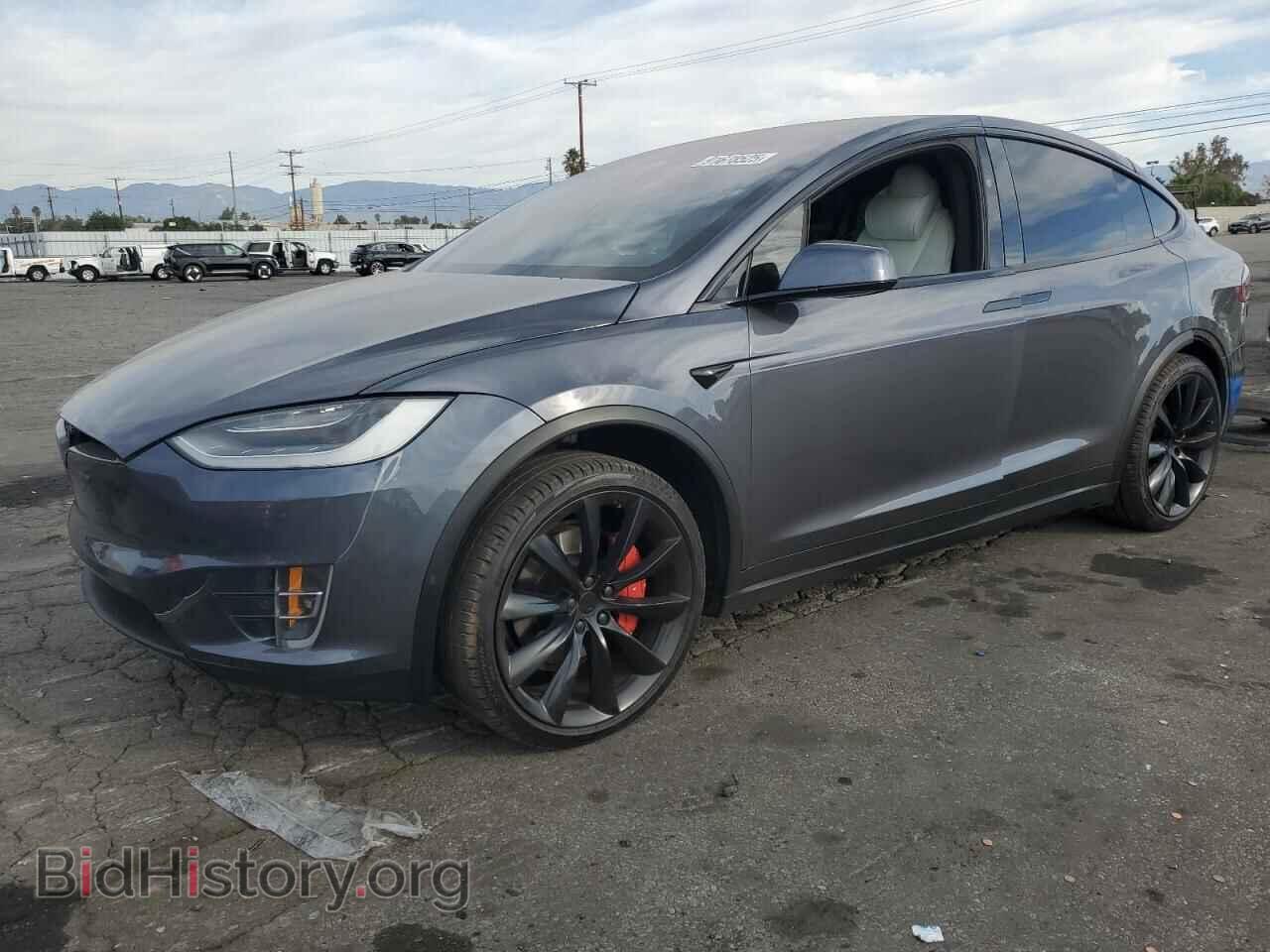 Photo 5YJXCBE21MF322777 - TESLA MODEL X 2021