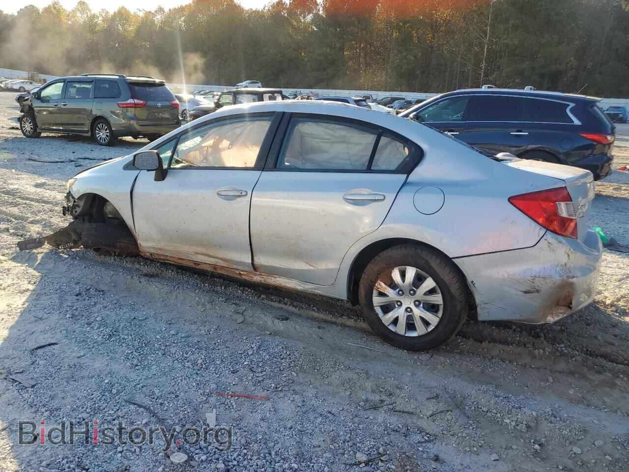 2012 HONDA CIVIC - VIN: 2HGFB2F55CH571844 - Фото 2