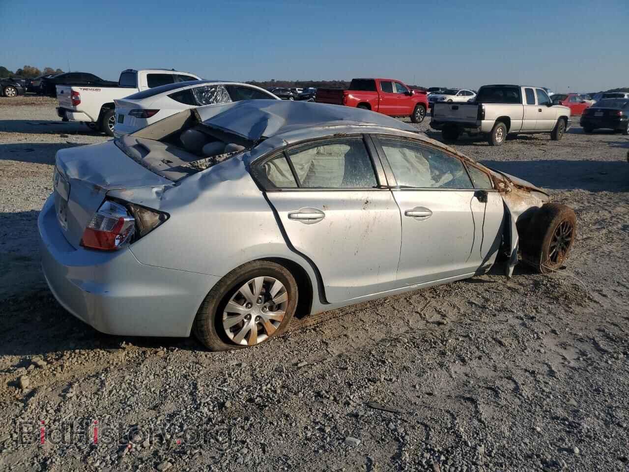 2012 HONDA CIVIC - VIN: 2HGFB2F55CH571844 - Фото 3