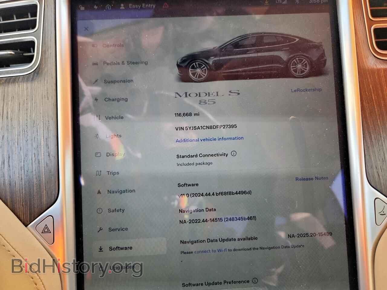 2013 TESLA MODEL S - VIN: 5YJSA1CN8DFP27395 - Photo 9