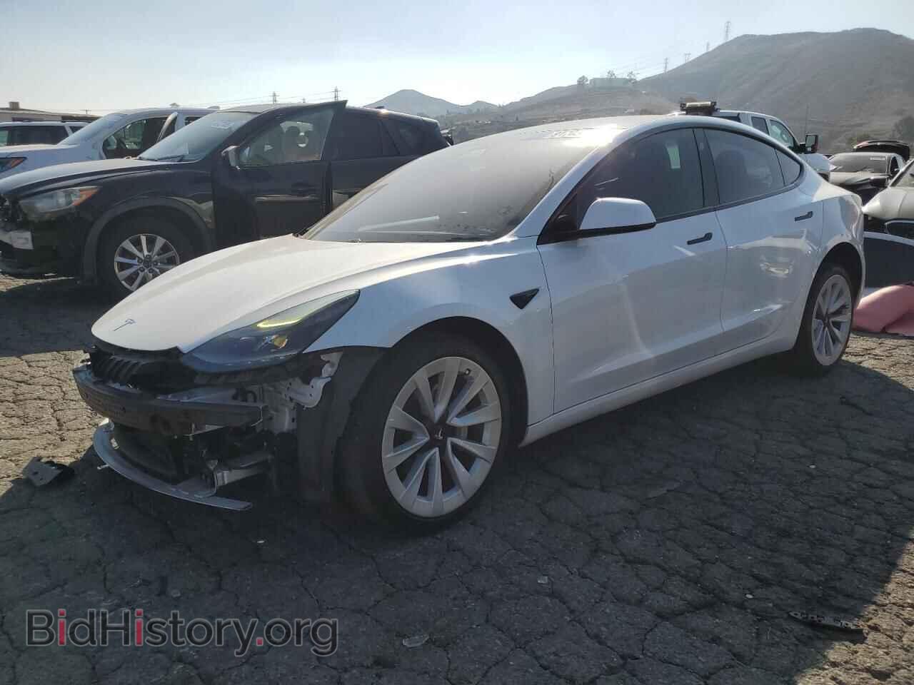 Photo 5YJ3E1EA1MF062956 - TESLA MODEL 3 2021