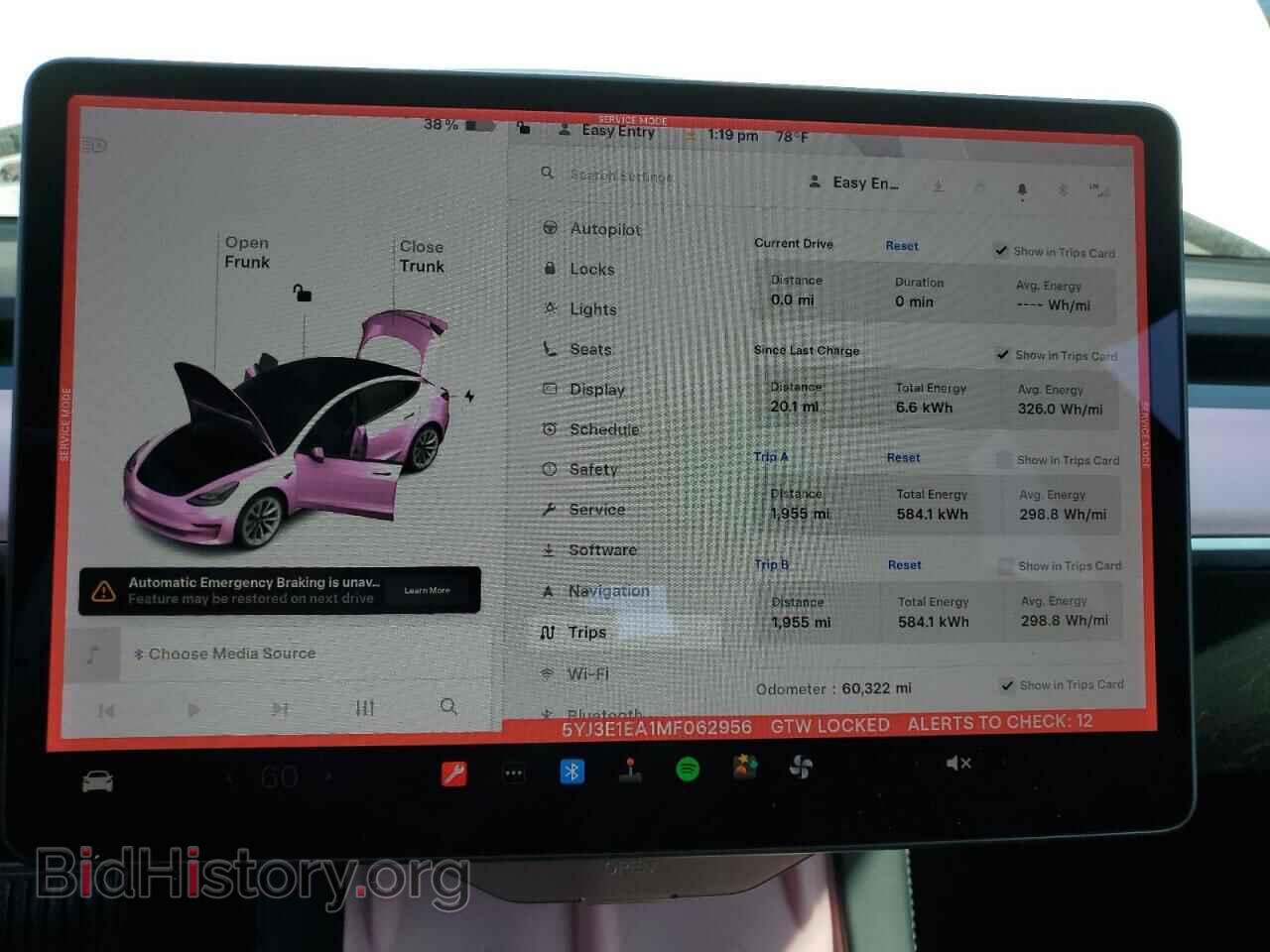 2021 TESLA MODEL 3 - VIN: 5YJ3E1EA1MF062956 - Photo 9