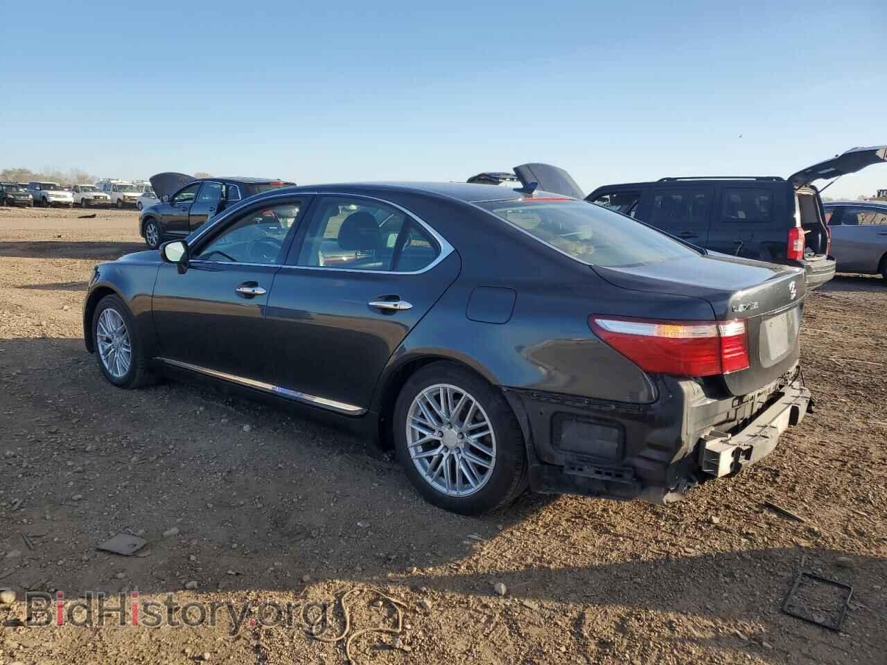 2007 LEXUS LS460 - VIN: JTHBL46F775029008 - Фото 2
