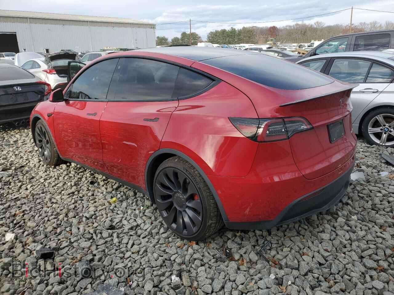 2021 TESLA MODEL Y - VIN: 5YJYGDEF4MF209915 - Фото 2
