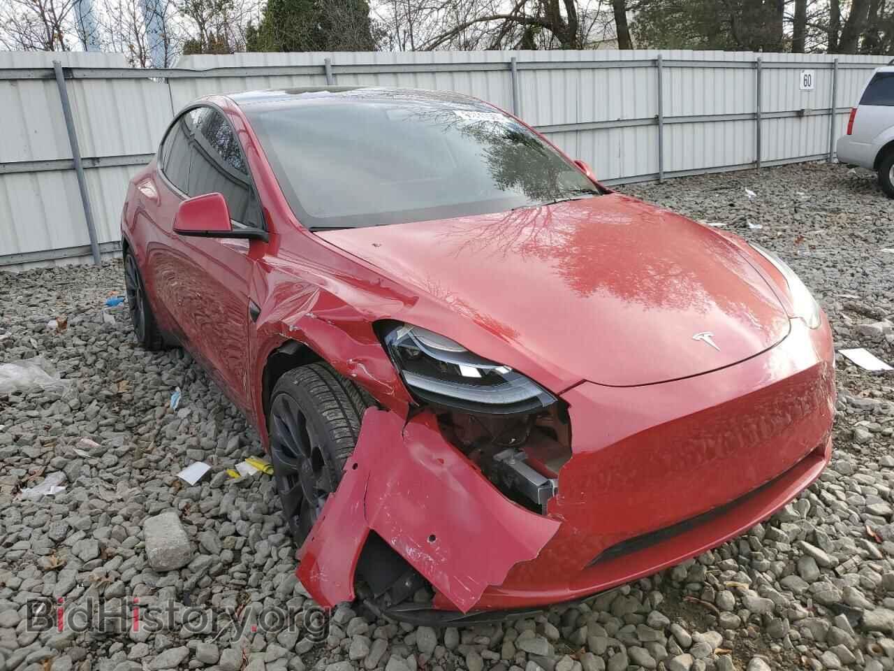 2021 TESLA MODEL Y - VIN: 5YJYGDEF4MF209915 - Фото 4