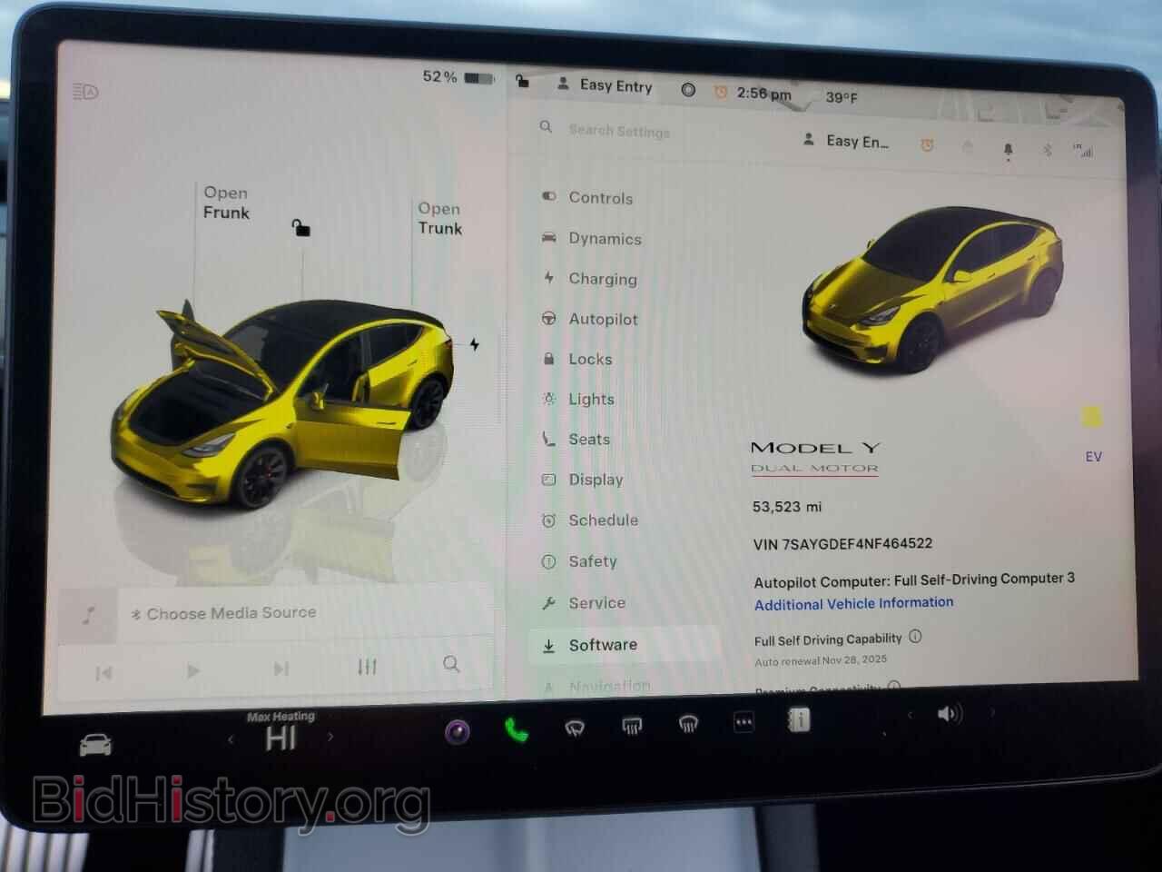 2022 TESLA MODEL Y - VIN: 7SAYGDEF4NF464522 - Фото 9