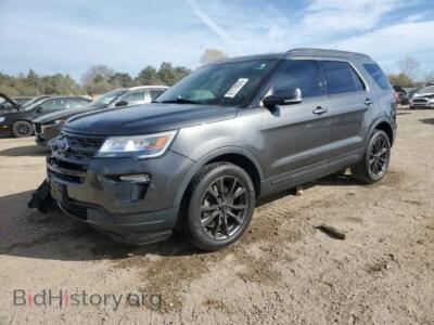2018 Ford EXPLORER XLT, серый — VIN 1FM5K8D82JGB76941, Copart