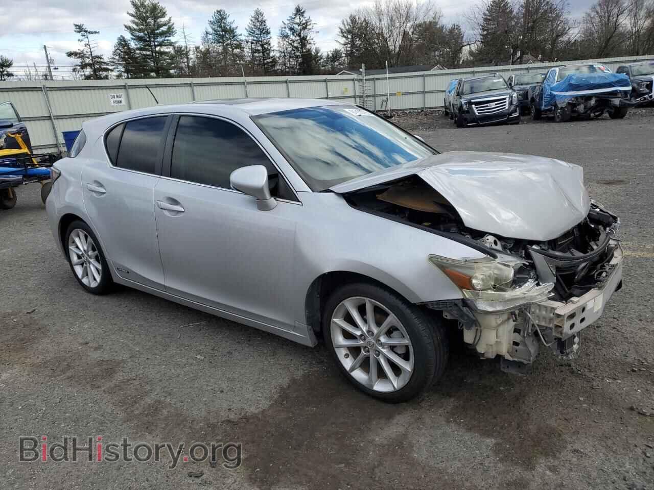 2012 LEXUS CT 200 - VIN: JTHKD5BH4C2120128 - Фото 4