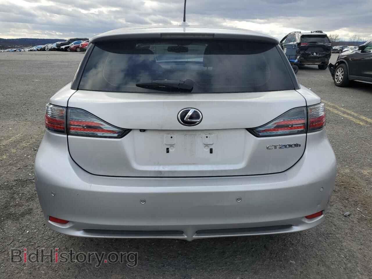 2012 LEXUS CT 200 - VIN: JTHKD5BH4C2120128 - Фото 6