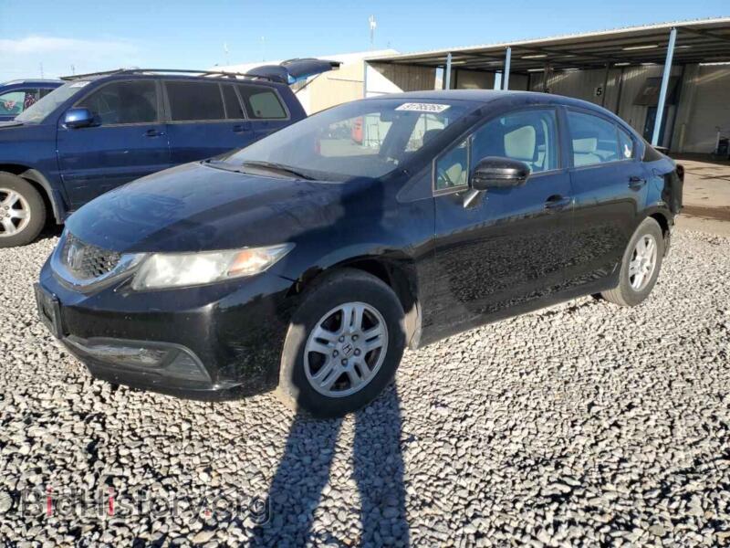 2014 Honda CIVIC (VIN 19XFB2F58EE007537) — photo 1 of 15, Copart, damage: rear end
