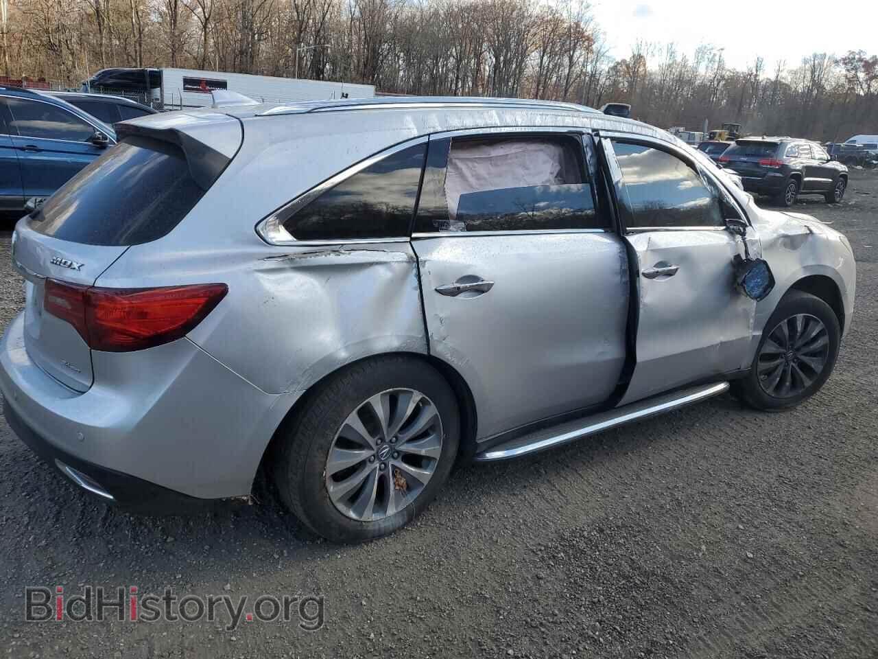 2014 ACURA MDX - VIN: 5FRYD4H49EB041885 - Фото 3
