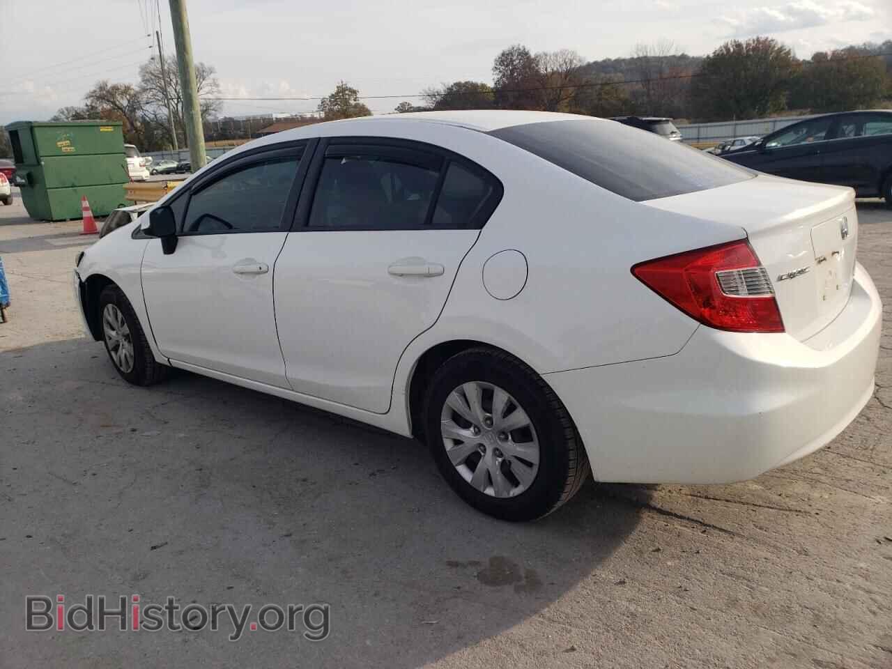 2012 HONDA CIVIC - VIN: 19XFB2F54CE020332 - Фото 2