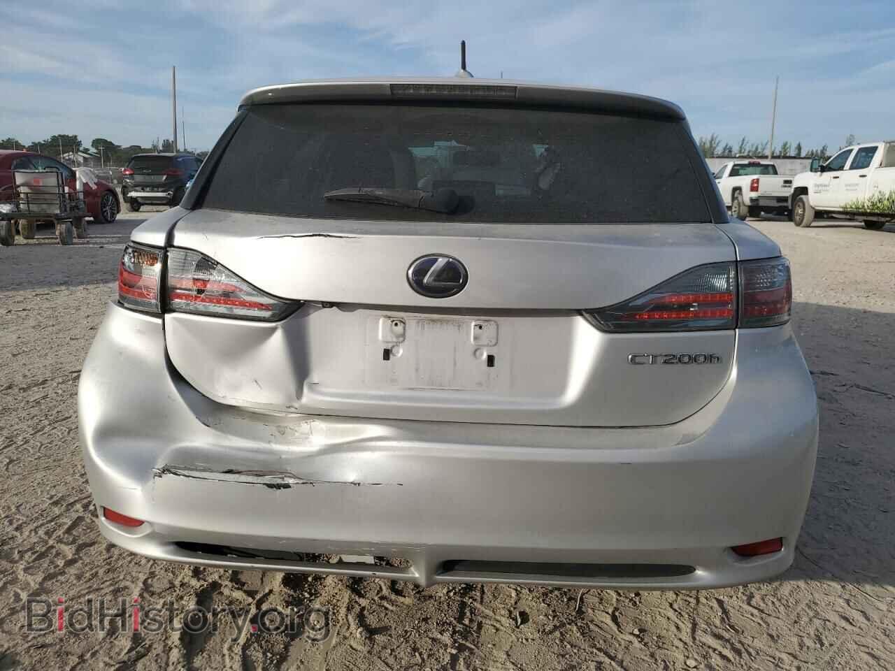 2012 LEXUS CT 200 - VIN: JTHKD5BH5C2105346 - Photo 6