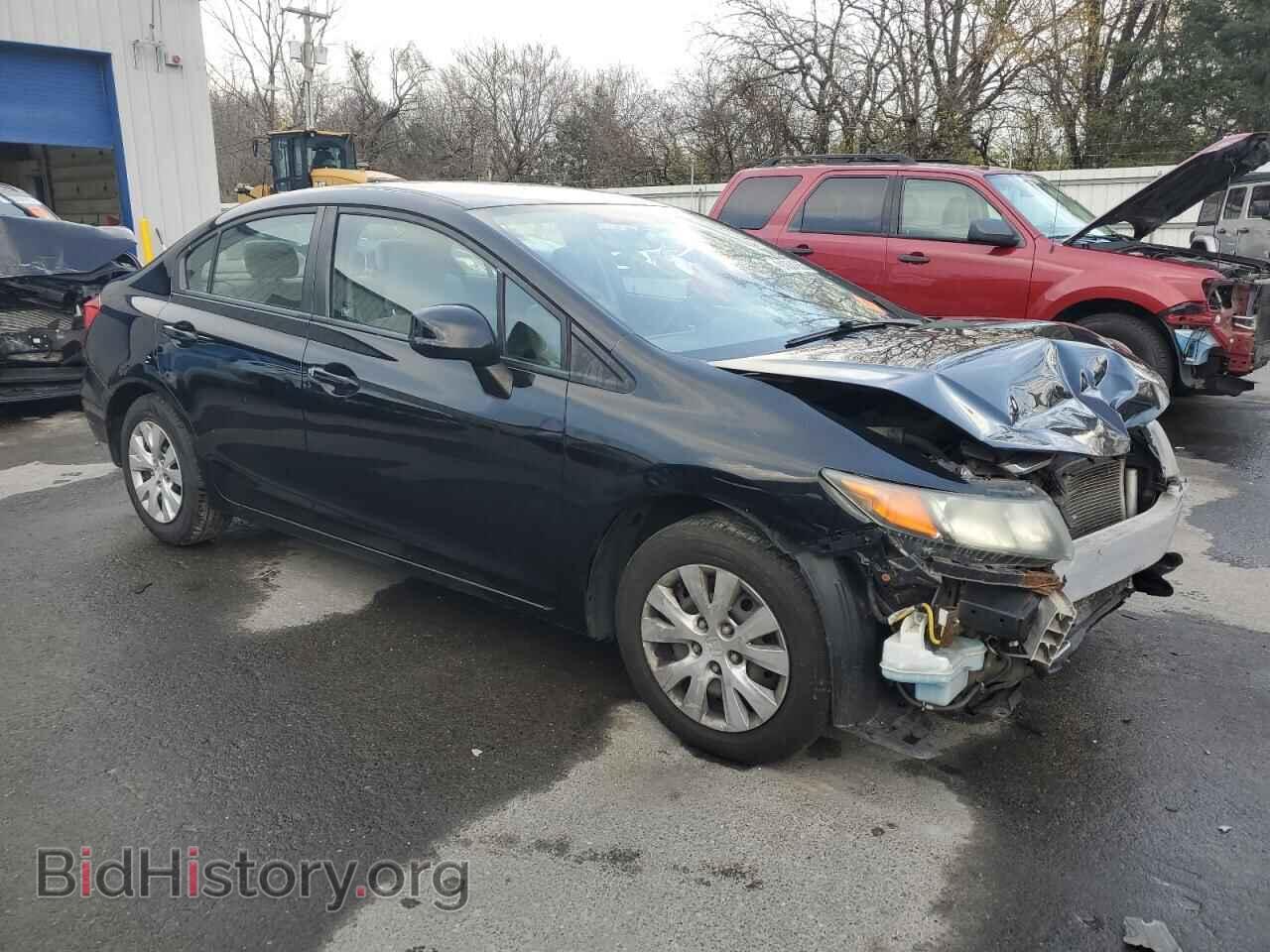 2012 HONDA CIVIC - VIN: 19XFB2F52CE352818 - Фото 4