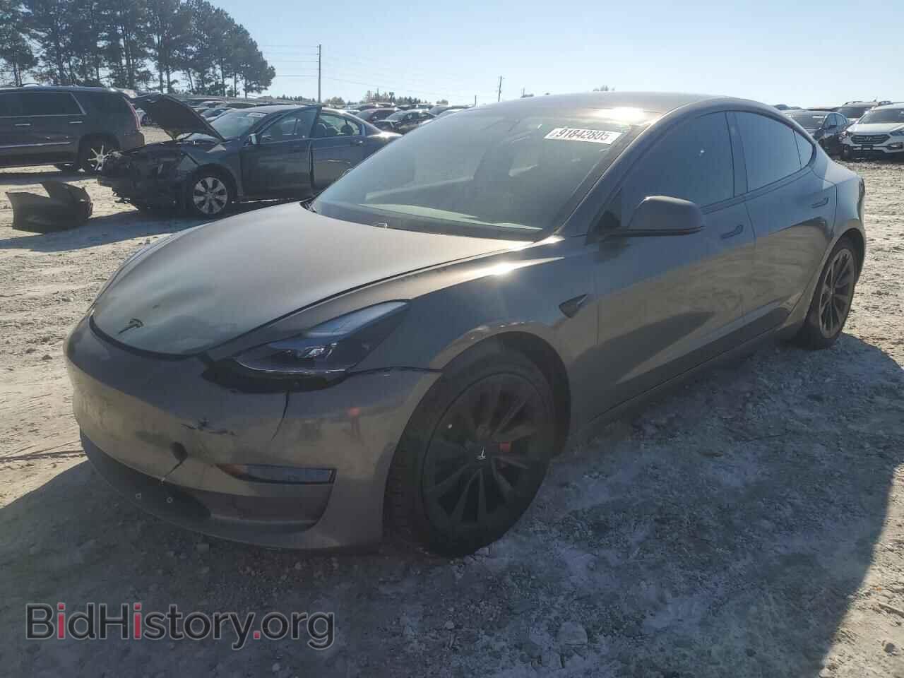 Photo 5YJ3E1EA9MF982575 - TESLA MODEL 3 2021