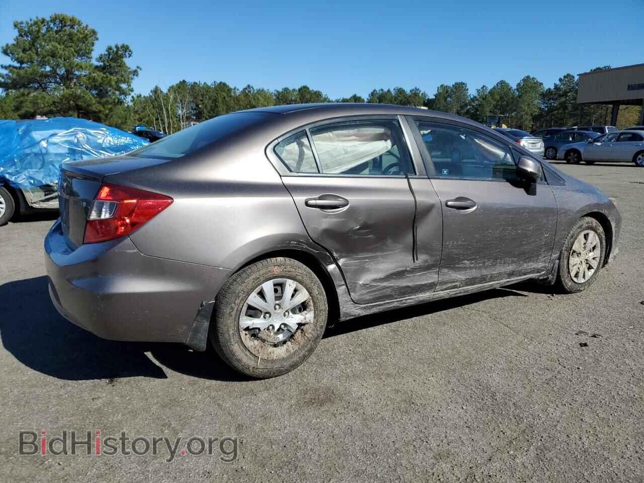 2012 HONDA CIVIC - VIN: 2HGFB2F53CH581269 - Фото 3