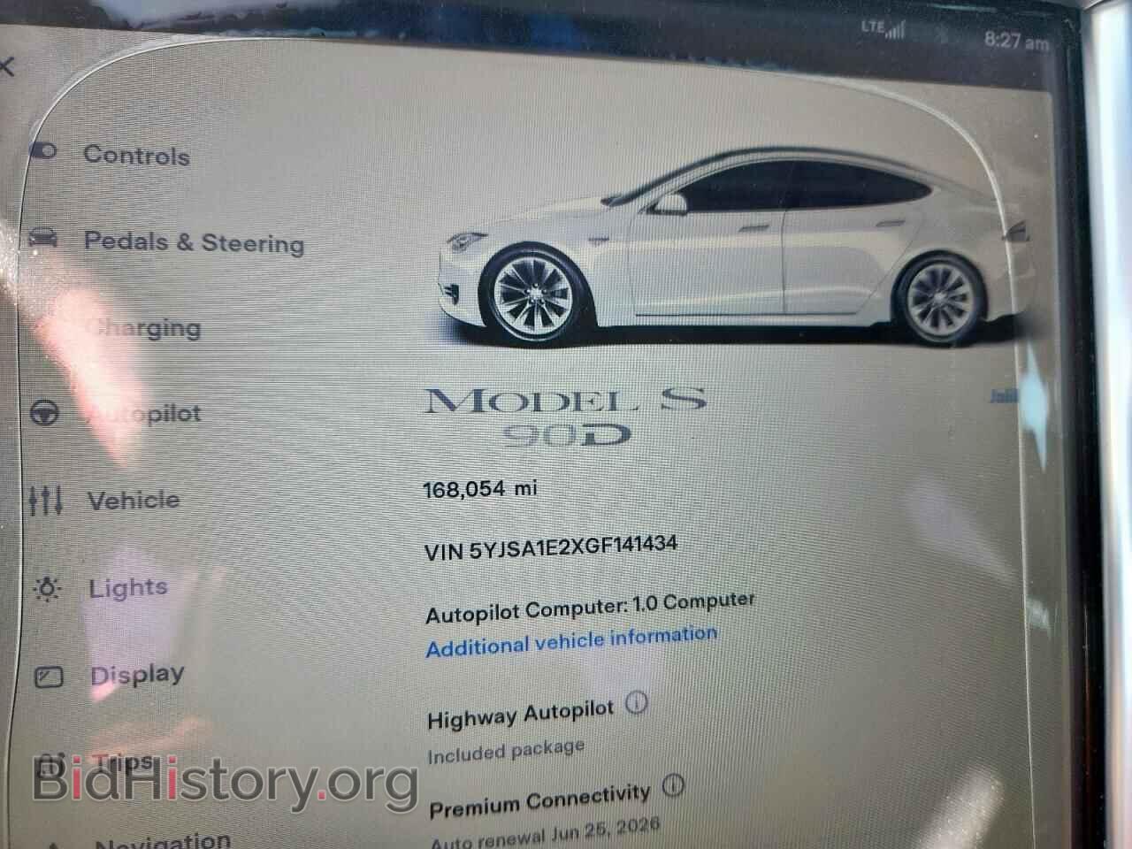 2016 TESLA MODEL S - VIN: 5YJSA1E2XGF141434 - Photo 9
