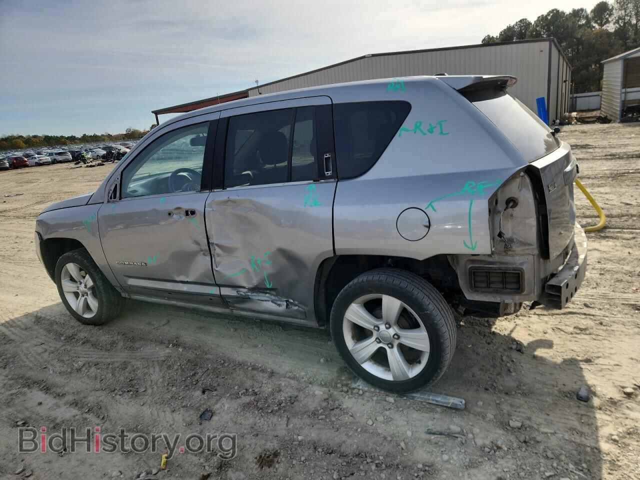 2016 JEEP COMPASS - VIN: 1C4NJCBA8GD561107 - Фото 2
