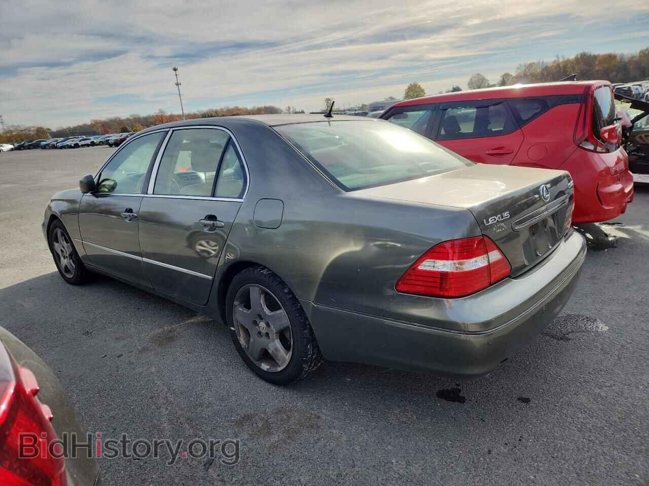 2005 LEXUS LS430 - VIN: JTHBN36F955011904 - Фото 2