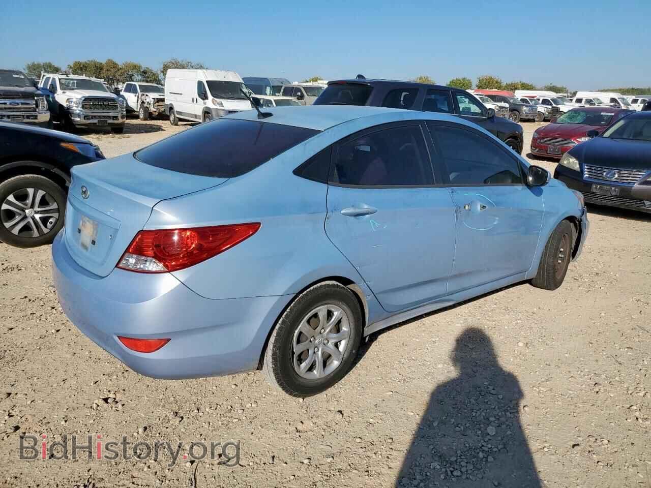 2014 HYUNDAI ACCENT - VIN: KMHCT4AE9EU752507 - Фото 3
