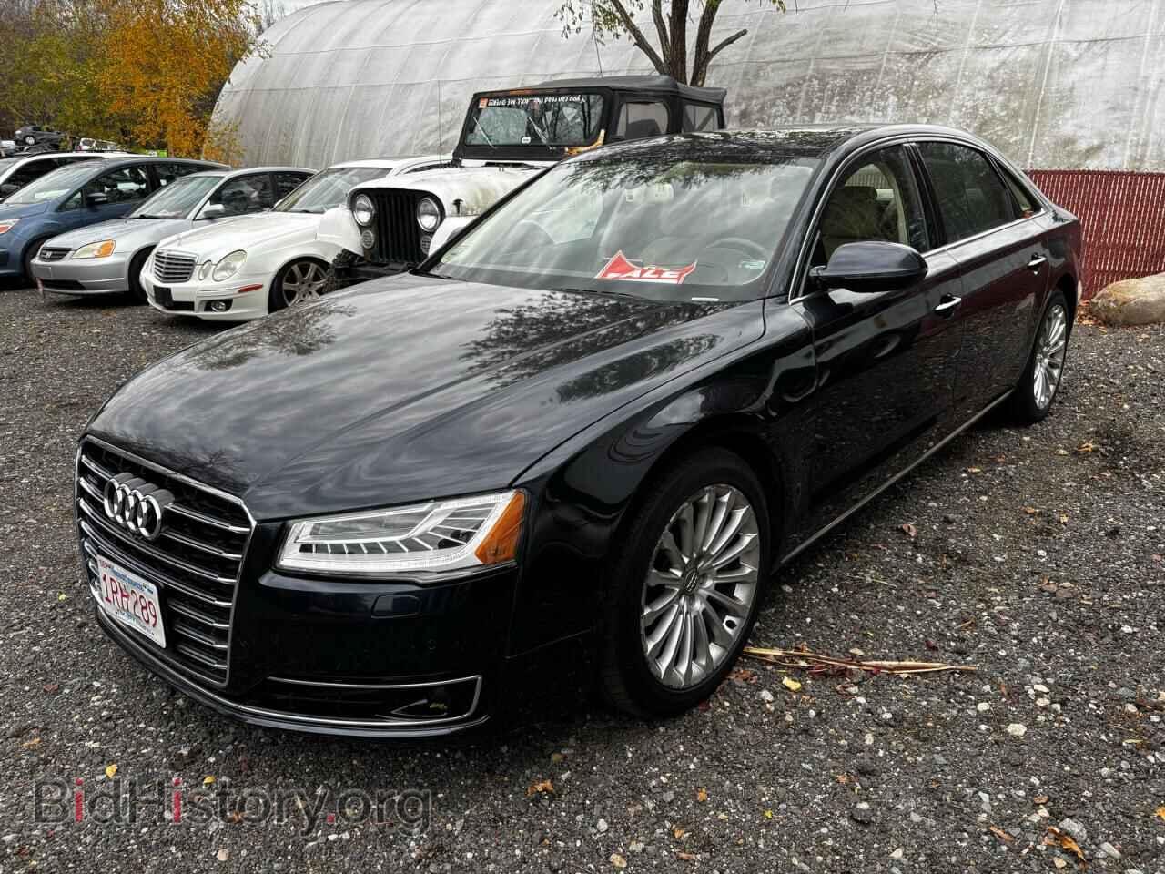 2015 AUDI A8 - VIN: WAU32AFD9FN024894 - Фото 2