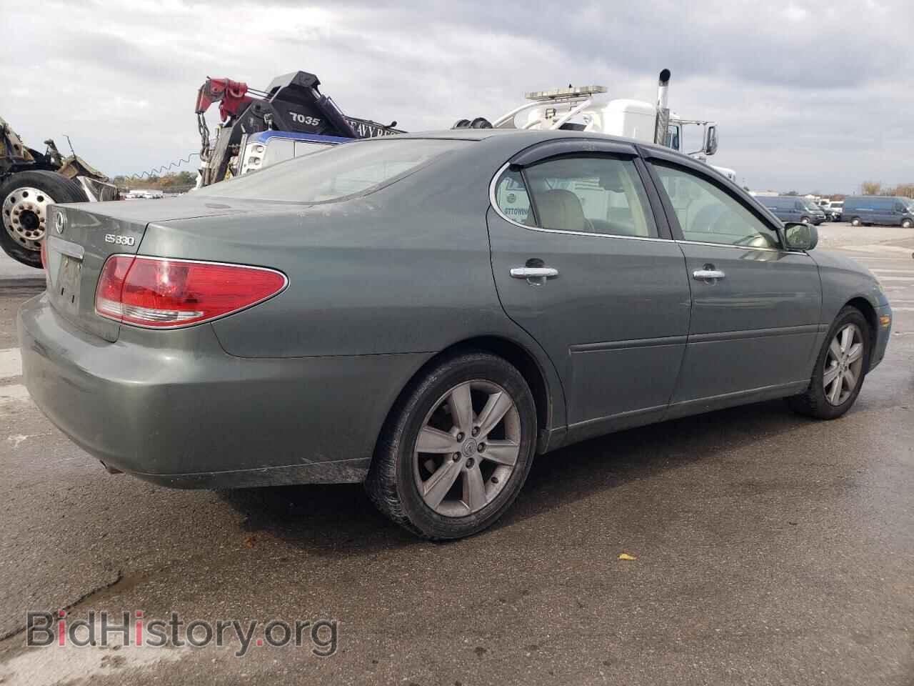 2005 LEXUS ES330 - VIN: JTHBA30G455127086 - Фото 3
