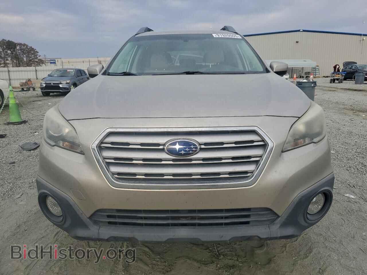 2016 SUBARU OUTBACK - VIN: 4S4BSBCC2G3237372 - Фото 5
