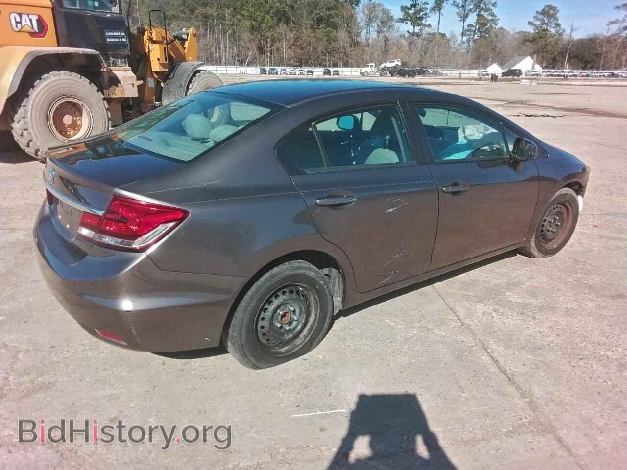2013 HONDA CIVIC - VIN: 2HGFB2F54DH537878 - Фото 3